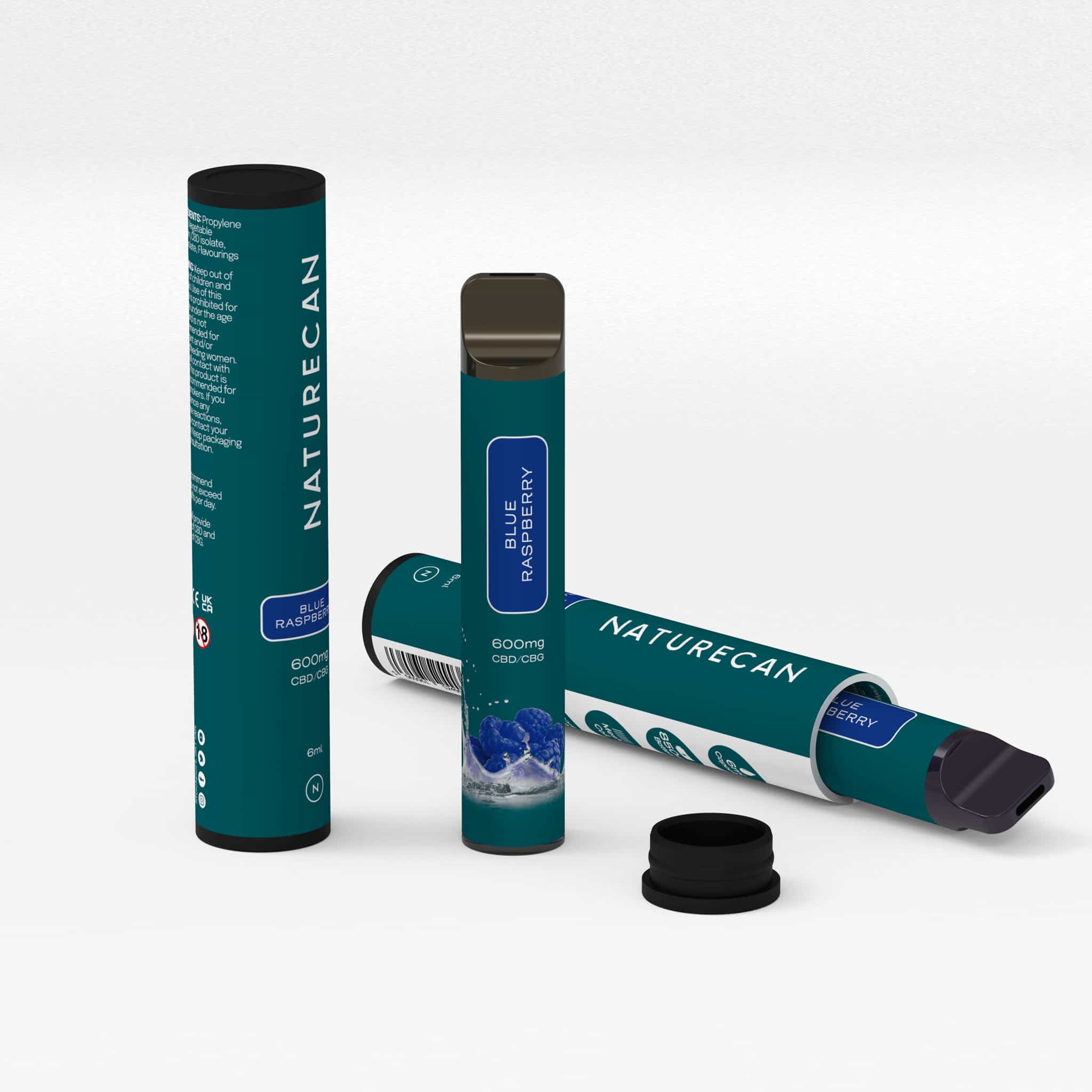 cbd vape modrá malina