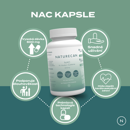 NAC kapsle