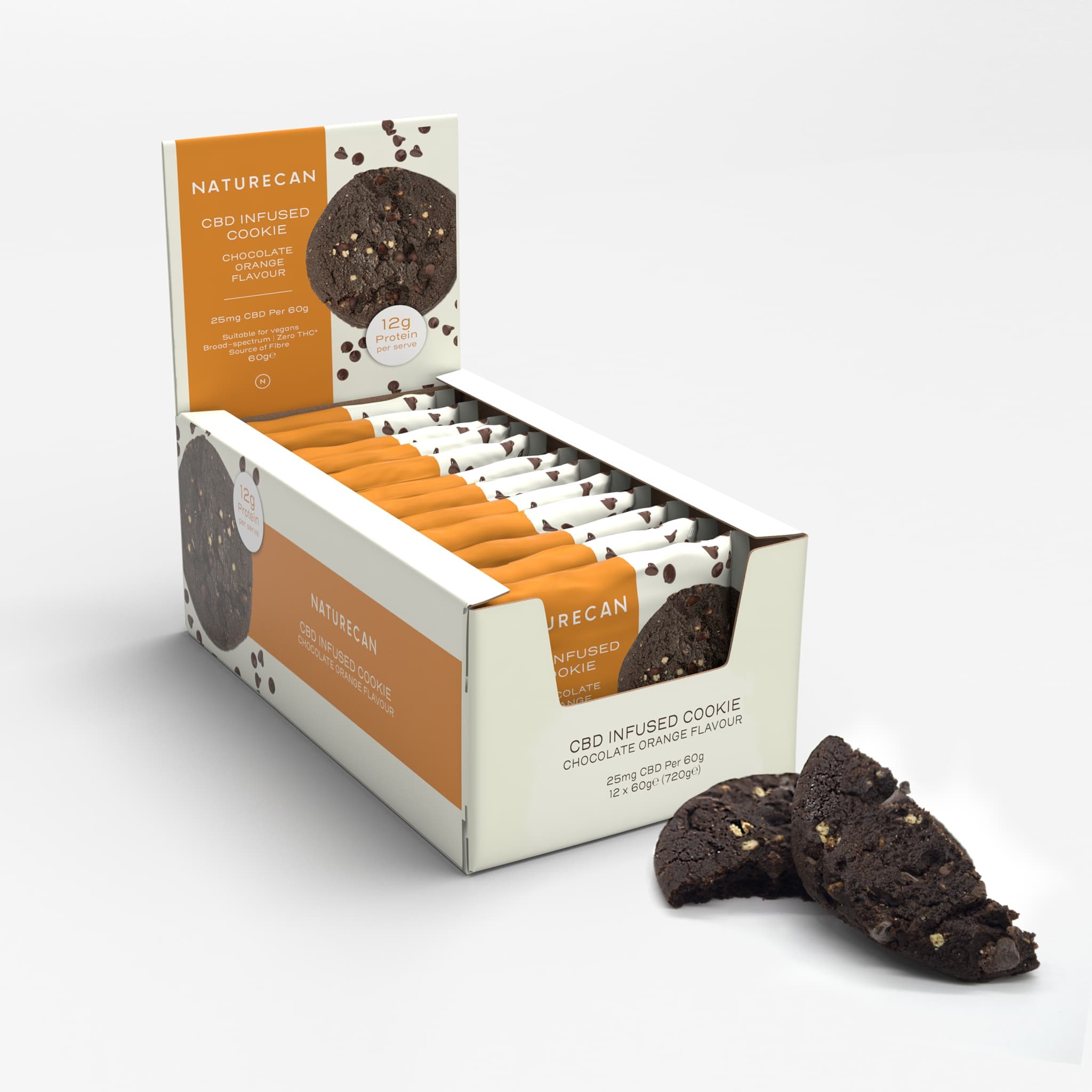 CBD Cookie pomeranč