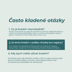 kreatin monohydrát ucinky