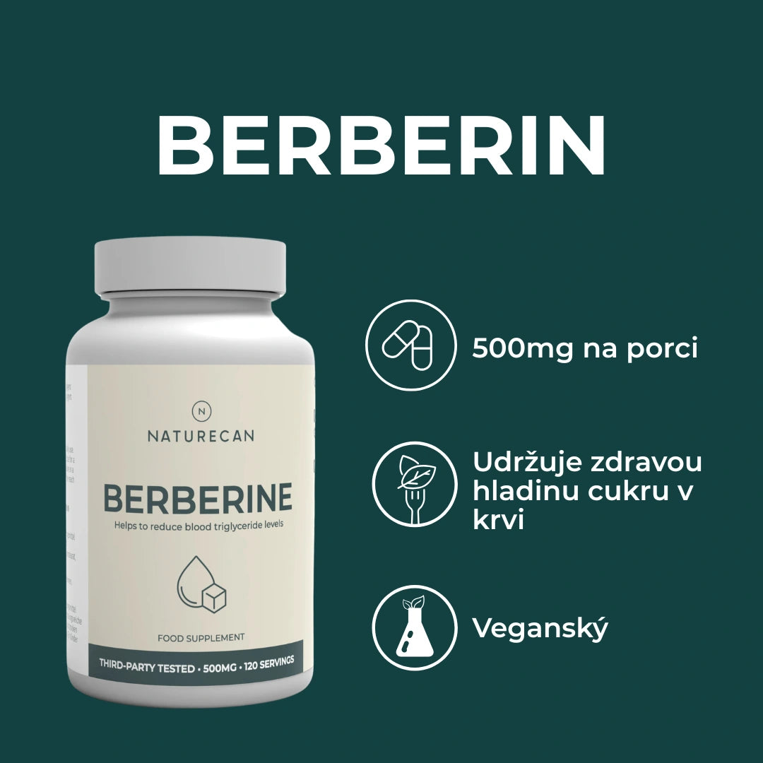 berberin účinky
