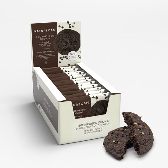 cbd cookie dvojitá čokoláda