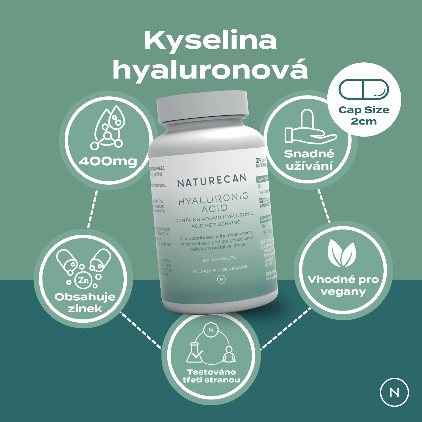 Kyselina hyaluronová tablety