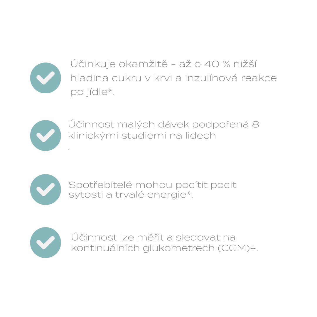 Kapsle na podporu hladiny cukru v krvi