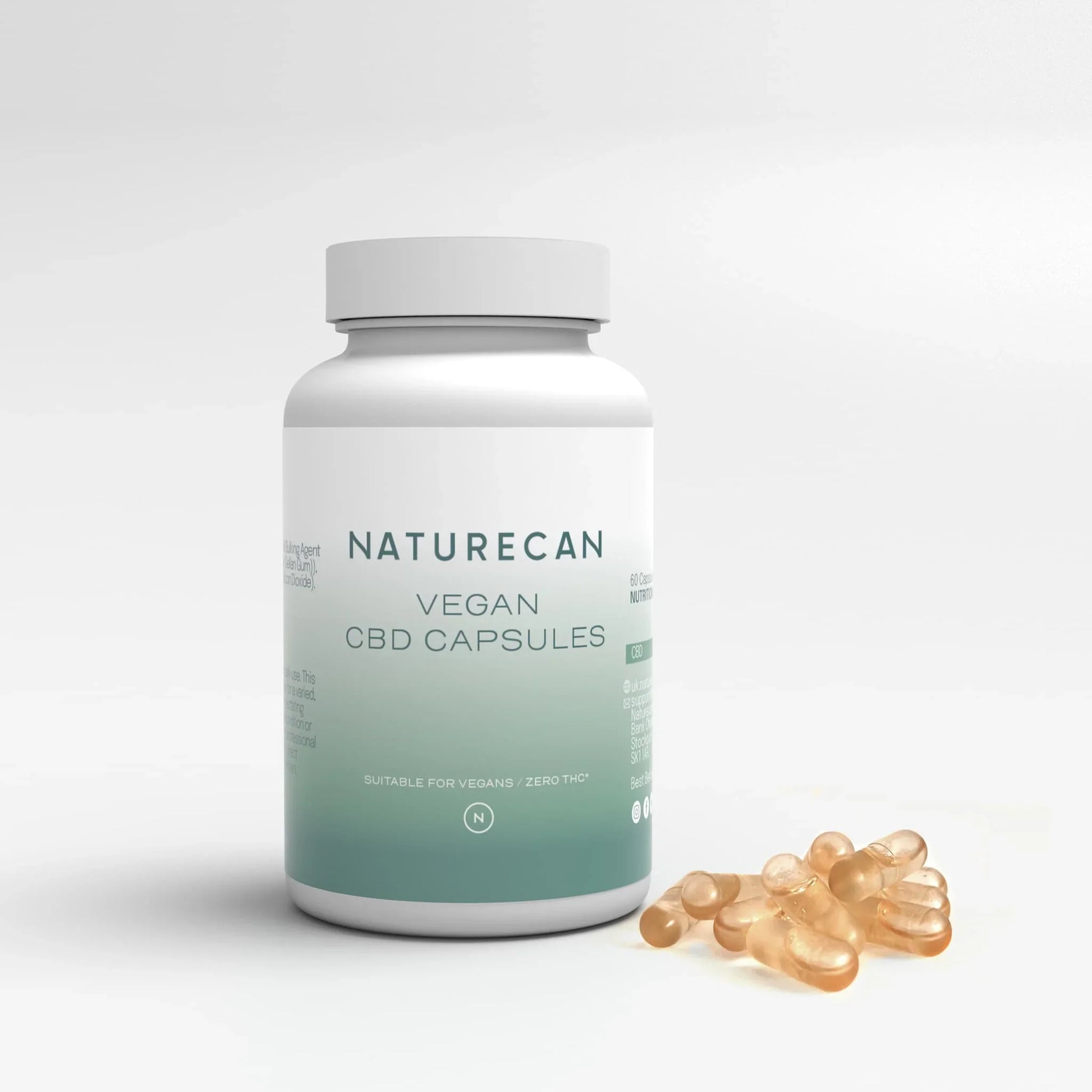 Veganské CBD kapsle