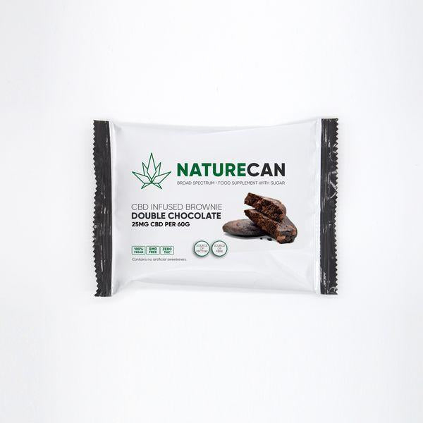 cbd protein brownie dvojitá čokoláda
