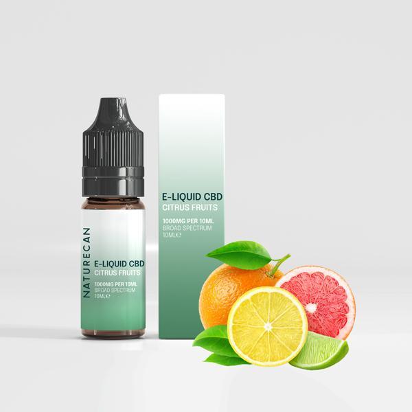 CBD Vape E-Liquid Citrusové Plody 1000 mg