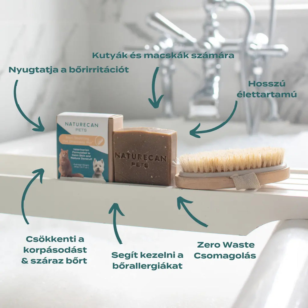 šampon pro zvířata na suchou kůži